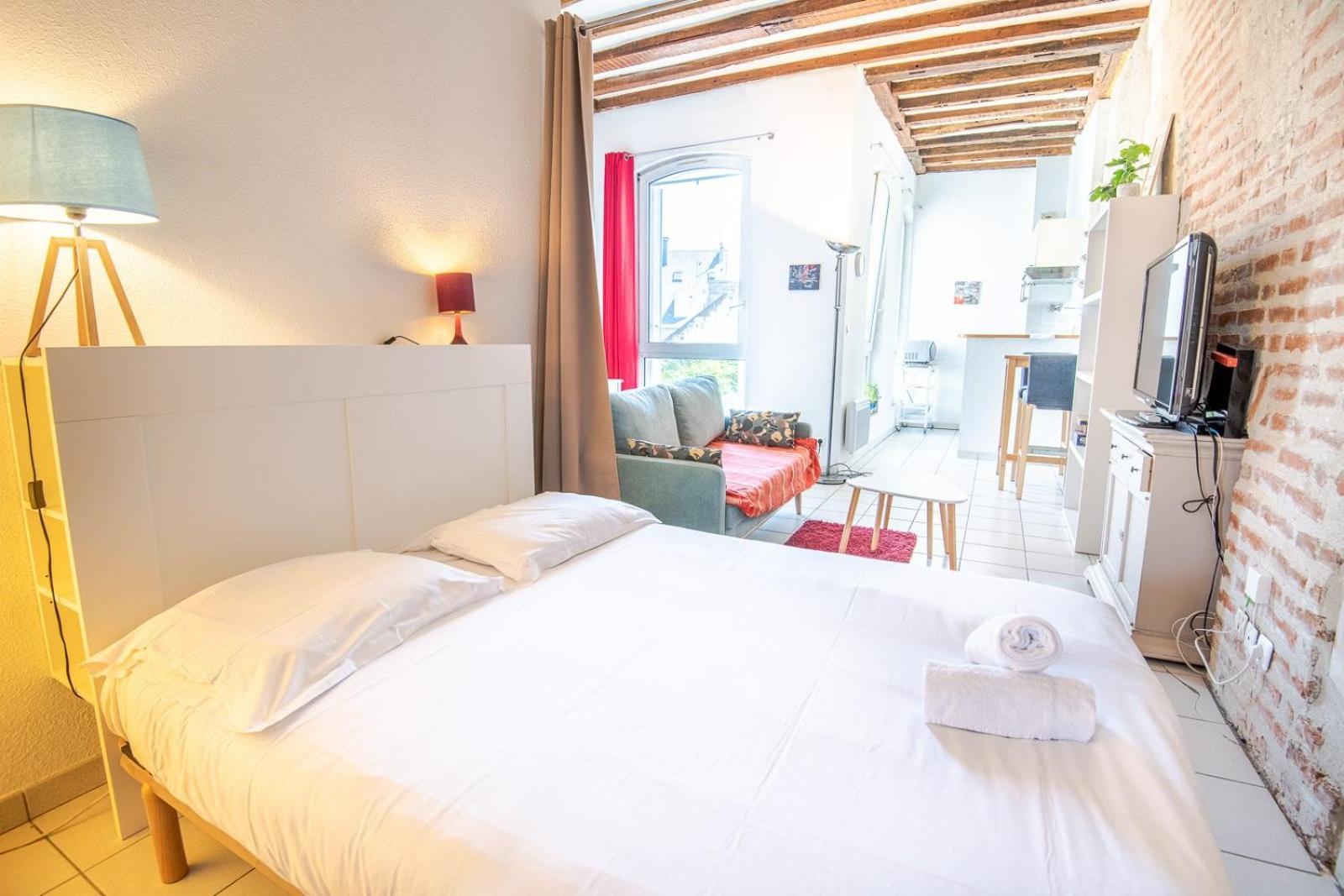 Au Coeur Des Halles Apartment Tours Luaran gambar